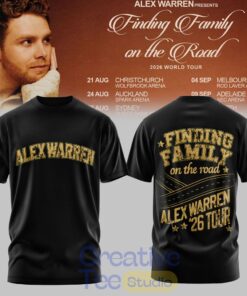 Alex Warren: Finding Family on the Road AUS & NZ Tour 2026 Limited T-Shirt Alex Warren: Finding Family on the Road AUS & NZ Tour 2026 Limited T-Shirt