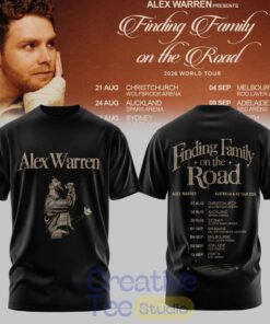 Alex Warren: Finding Family on the Road AUS & NZ Tour 2026 Limited T-Shirt