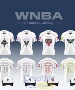 All Team WNBA x Football Jersey White Edition Custom All Team WNBA x Football Jersey White Edition Custom