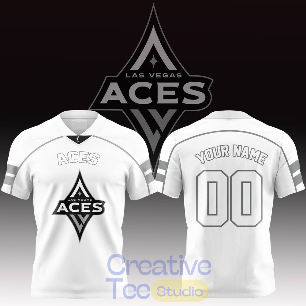 All Team WNBA x Football Jersey White Edition Custom All Team WNBA x Football Jersey White Edition Custom