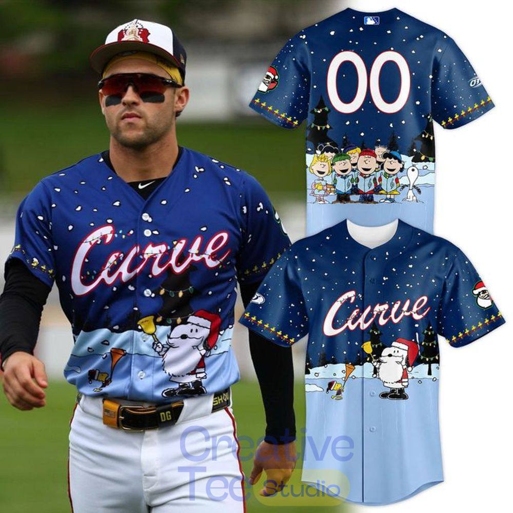 Altoona Curve x Charlie Brown Christmas 2026 Special Baseball Jersey Altoona Curve x Charlie Brown Christmas 2026 Special Baseball Jersey