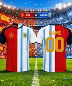 Argentina vs Spain World Cup 2026 Final Limited Edition Jersey Argentina vs Spain World Cup 2026 Final Limited Edition Jersey