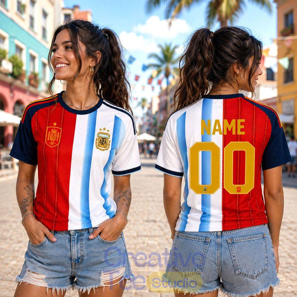 Argentina vs Spain World Cup 2026 Final Limited Edition Jersey Argentina vs Spain World Cup 2026 Final Limited Edition Jersey
