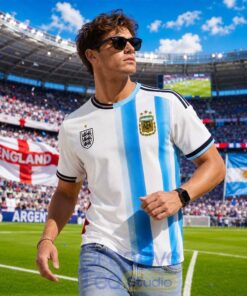 Argentina x England World Cup 2026 Football Jersey Argentina x England World Cup 2026 Football Jersey
