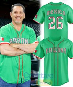 Arizona Diamondbacks 2026 Mexican Heritage Special Baseball Jersey