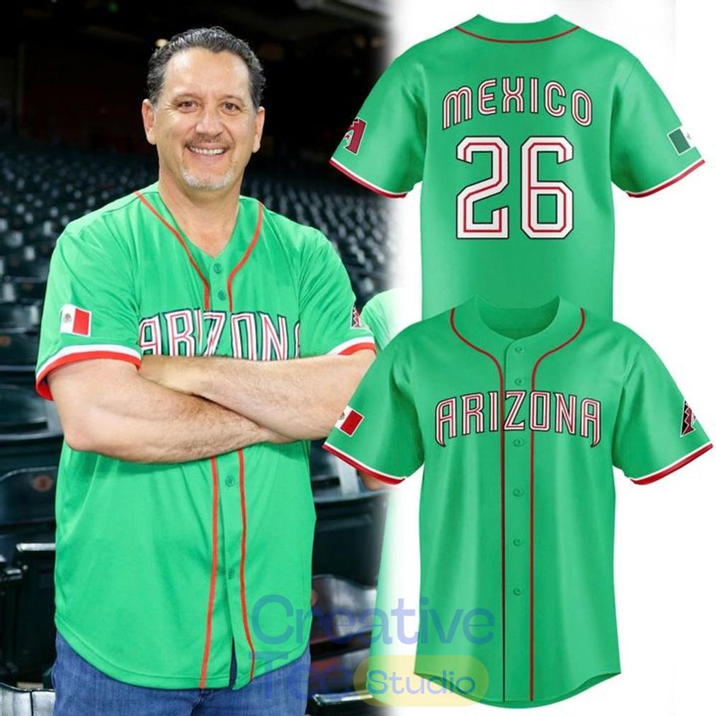 Arizona Diamondbacks 2026 Mexican Heritage Special Baseball Jersey Arizona Diamondbacks 2026 Mexican Heritage Special Baseball Jersey