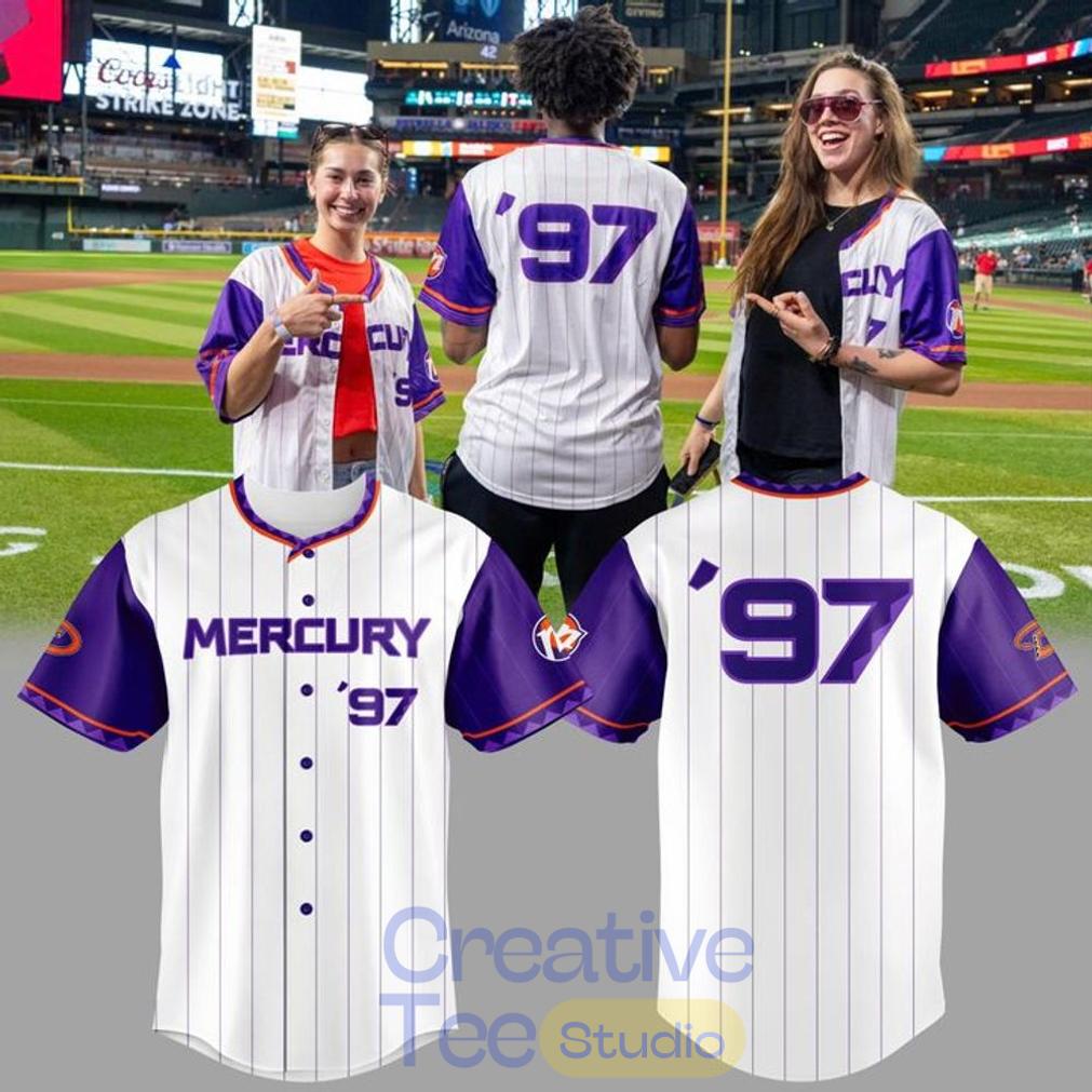Arizona Diamondbacks x Phoenix Mercury 2026 Special Baseball Jersey Arizona Diamondbacks x Phoenix Mercury 2026 Special Baseball Jersey