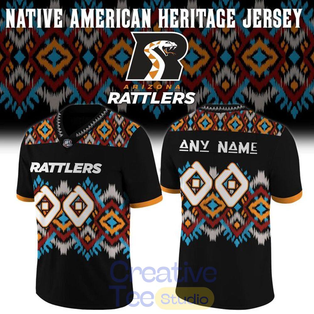 Arizona Rattlers x Native American Heritage 2026 Football Jersey Arizona Rattlers x Native American Heritage 2026 Football Jersey