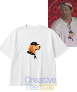 Ashton Kutcher Good Boy Dog T-Shirt At World Cup 2026