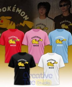BTS x Pokémon Made Pikachu 2026 Shirt BTS x Pokémon Made Pikachu 2026 Shirt