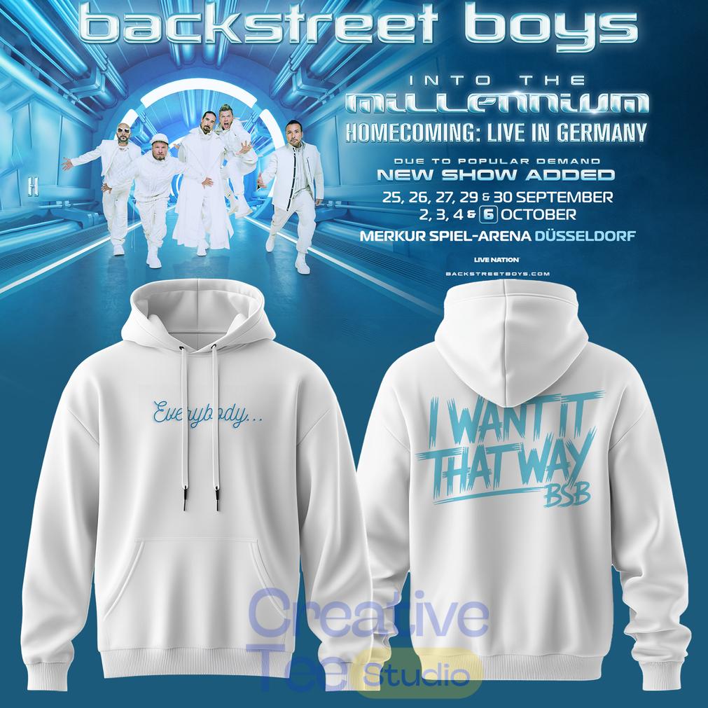 Backstreet Boys: Into The Millennium – Homecoming: Live in Germany Limited Hoodie Backstreet Boys: Into The Millennium – Homecoming: Live in Germany Limited Hoodie