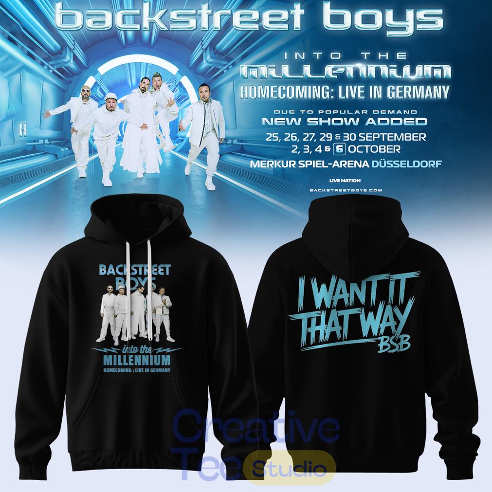 Backstreet Boys: Into The Millennium – Homecoming: Live in Germany Limited Hoodie Backstreet Boys: Into The Millennium – Homecoming: Live in Germany Limited Hoodie