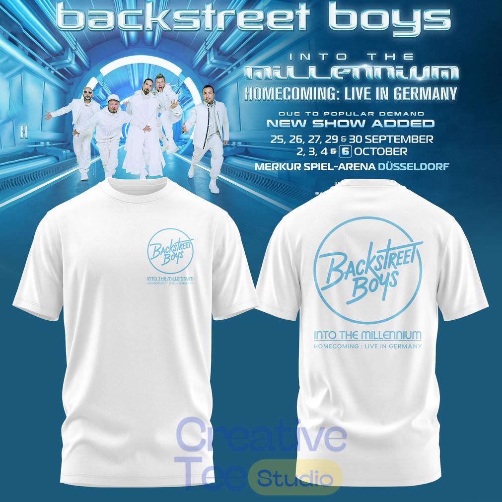 Backstreet Boys: Into The Millennium – Homecoming: Live in Germany Limited T-Shirt Backstreet Boys: Into The Millennium – Homecoming: Live in Germany Limited T-Shirt