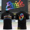 Baltimore Orioles Pride Night All One All Love Rainbow Black Baseball Jersey