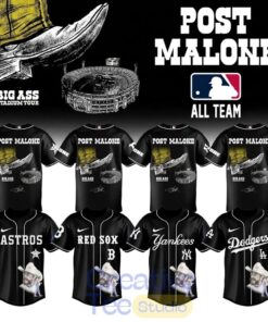 Baseball All Teams x Post Malone “The Big Ass Stadium Tour 2026” Limited Edition Baseball Jersey