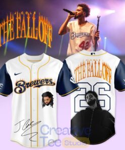 Baseball All Teams x J.Cole The Fall Off Tour Signature Baseball Jersey