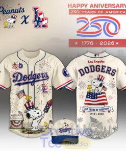 Baseball All Teams x Peanuts – Snoopy 250 Years of America Edition Jersey