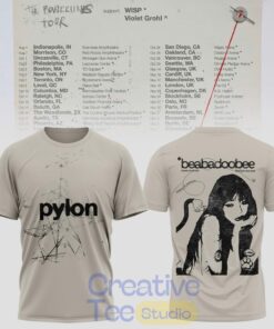 Beabadoobee – The Powerlines Tour Pylon Graphic T-Shirt