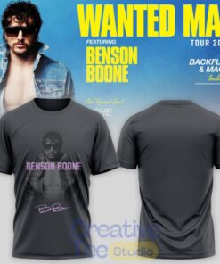 Benson Boone Wanted Man Signature 2D T-Shirt