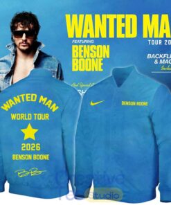 Benson Boone Wanted Man Signature Bomber Jacket
