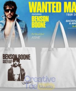 Benson Boone Wanted Man signed Tote bag