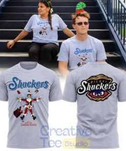 Biloxi Shuckers 2026 Christmas Vacation T-Shirt Biloxi Shuckers 2026 Christmas Vacation T-Shirt