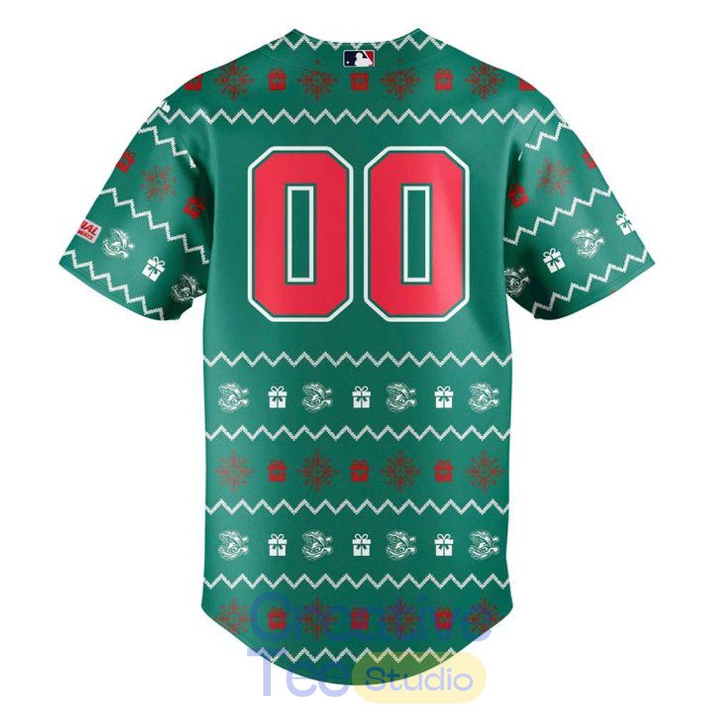 Biloxi Shuckers x Christmas In July 2026 Baseball Jersey Biloxi Shuckers x Christmas In July 2026 Baseball Jersey