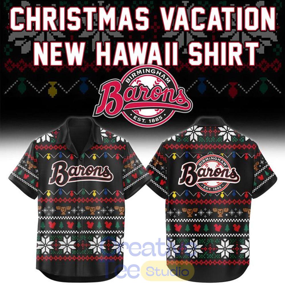 Birmingham Barons x Christmas Vacation Holiday Theme 2026 Hawaiian Shirt Birmingham Barons x Christmas Vacation Holiday Theme 2026 Hawaiian Shirt