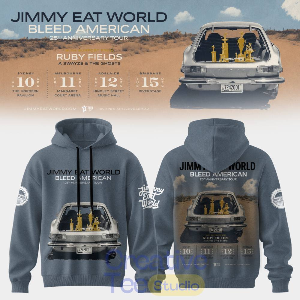Bleed American 25th Anniversary Tour Special Hoodie Bleed American 25th Anniversary Tour Special Hoodie