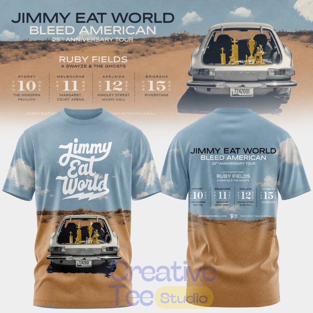 Bleed American 25th Anniversary Tour Special T-Shirt Bleed American 25th Anniversary Tour Special T-Shirt