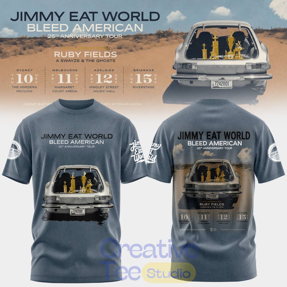 Bleed American 25th Anniversary Tour Special T-Shirt Bleed American 25th Anniversary Tour Special T-Shirt