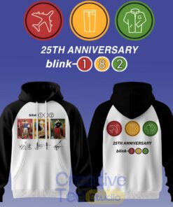 Blink-182 Anniversary Collection – Limited Edition Signature Hoodie