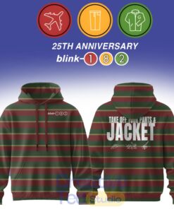 Blink-182 Anniversary Collection – Limited Edition Signature Hoodie