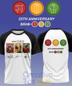 Blink-182 Anniversary Collection – Limited Edition Signature T-Shirt