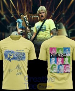 Blink-182 Boomer Spaulding and Travis Special Edition Pastel Tee