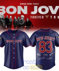 Bon Jovi – Forever Tour 2026 Limited Baseball Jersey