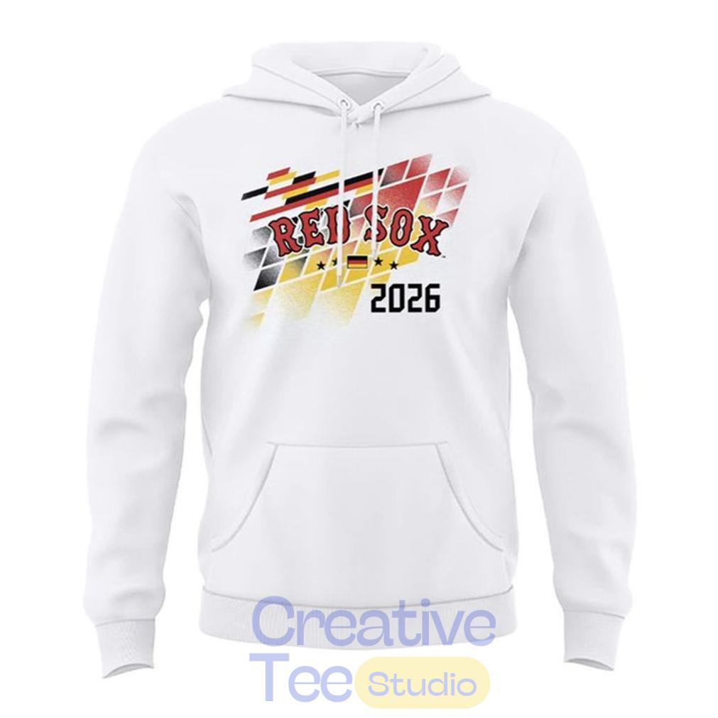 Boston Red Sox German Celebration Special White Hoodie Boston Red Sox German Celebration Special White Hoodie