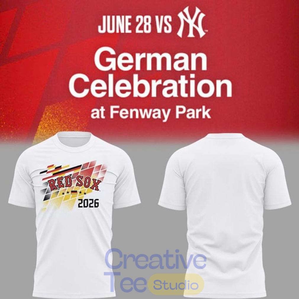 Boston Red Sox German Celebration T-Shirt Boston Red Sox German Celebration T-Shirt