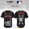 Boston Red Sox x KAWS Blackout Baseball Jersey