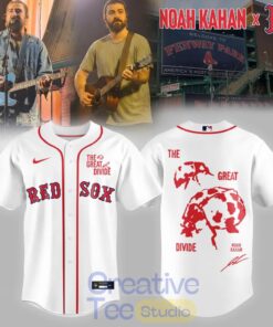 Boston Red Sox x Noah Kahan – The Great Divide Tour 2026 Baseball Jersey