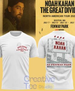 Boston Red Sox x Noah Kahan – The Great Divide Tour 2026 T-Shirt