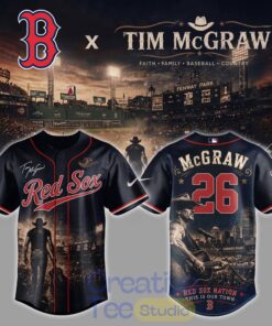 Boston Red Sox x Tim McGraw Concert Night Limited Jersey Boston Red Sox x Tim McGraw Concert Night Limited Jersey
