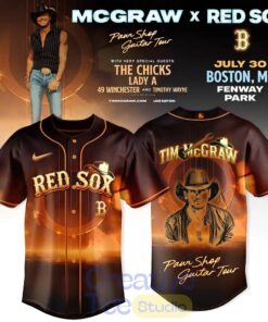 Boston Red Sox x Tim McGraw Concert Night Limited Jersey