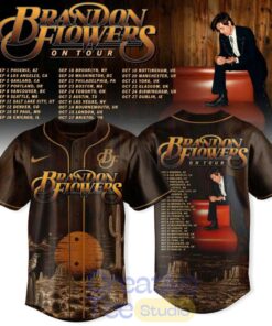Brandon Flowers On Tour 26 Baseball Jersey Edition Brandon Flowers On Tour 26 Baseball Jersey Edition