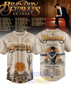 Brandon Flowers On Tour 26 Baseball Jersey Edition