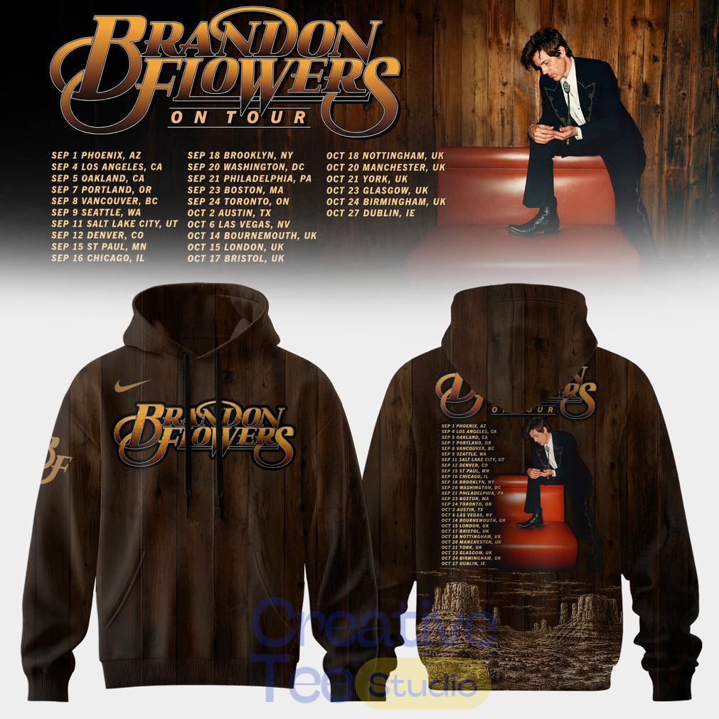 Brandon Flowers On Tour 26 Hoodie Edition Brandon Flowers On Tour 26 Hoodie Edition