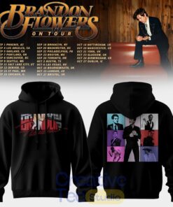 Brandon Flowers On Tour 26 Hoodie Edition