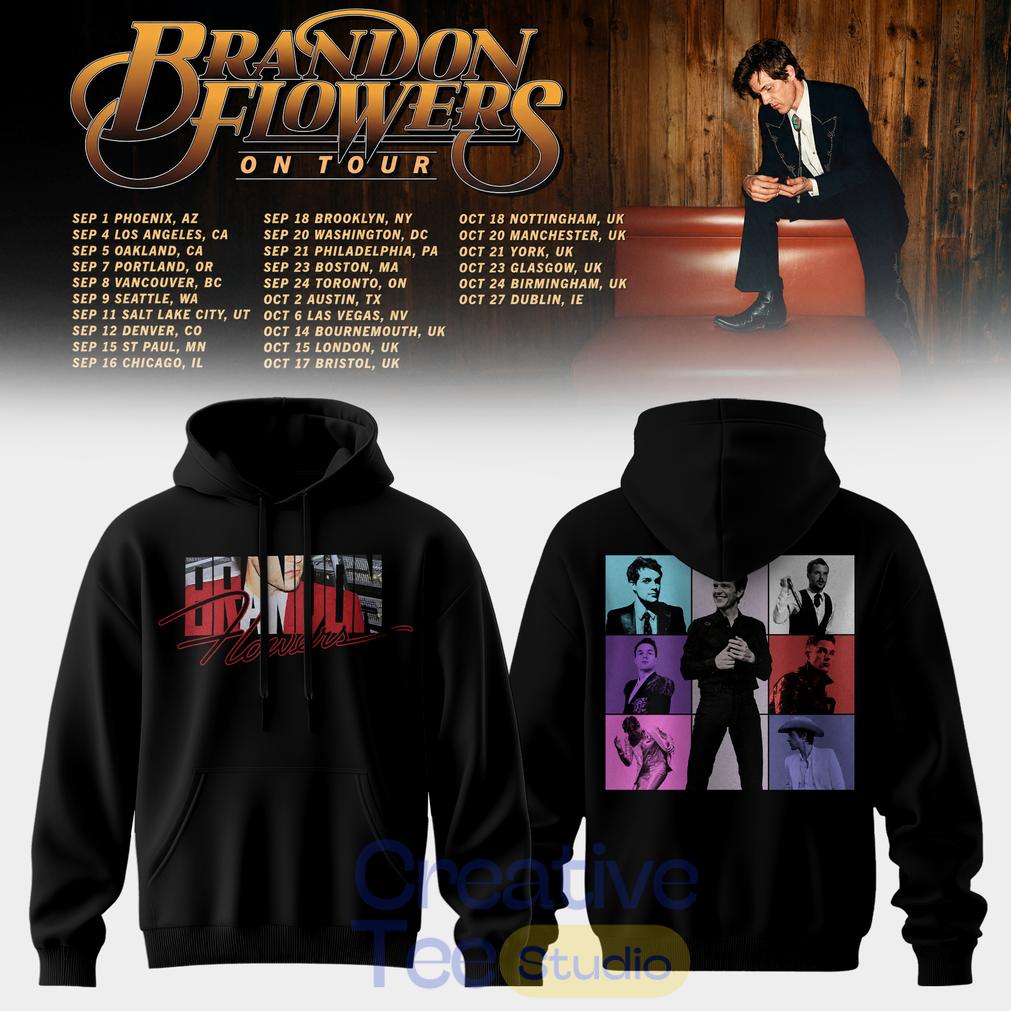 Brandon Flowers On Tour 26 Hoodie Edition Brandon Flowers On Tour 26 Hoodie Edition