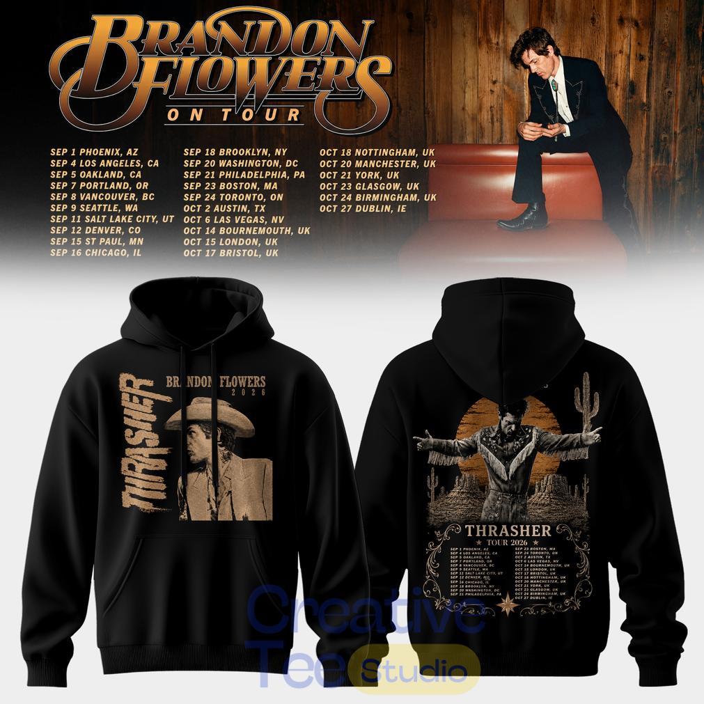 Brandon Flowers On Tour 26 Hoodie Edition Brandon Flowers On Tour 26 Hoodie Edition