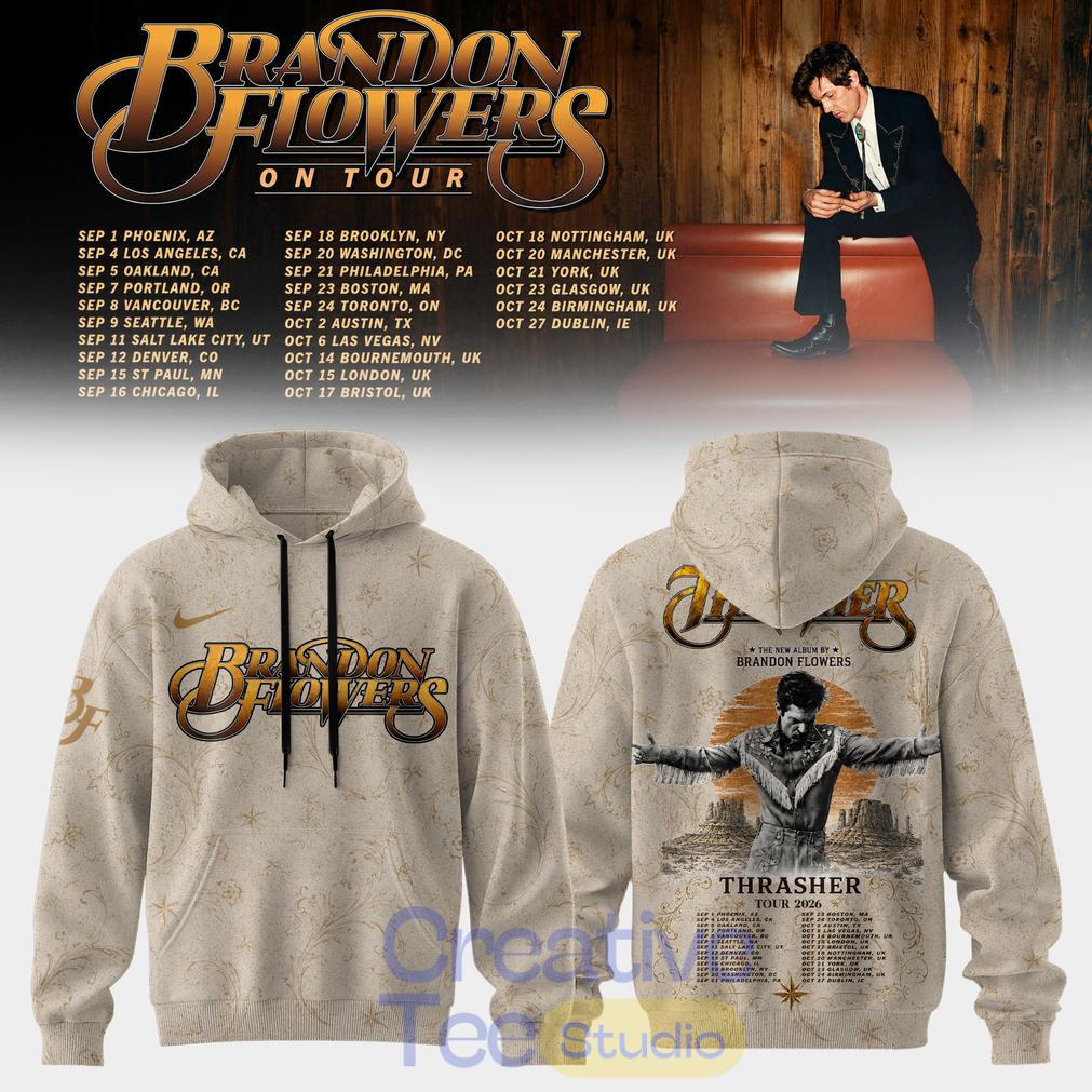 Brandon Flowers On Tour 26 Hoodie Edition Brandon Flowers On Tour 26 Hoodie Edition